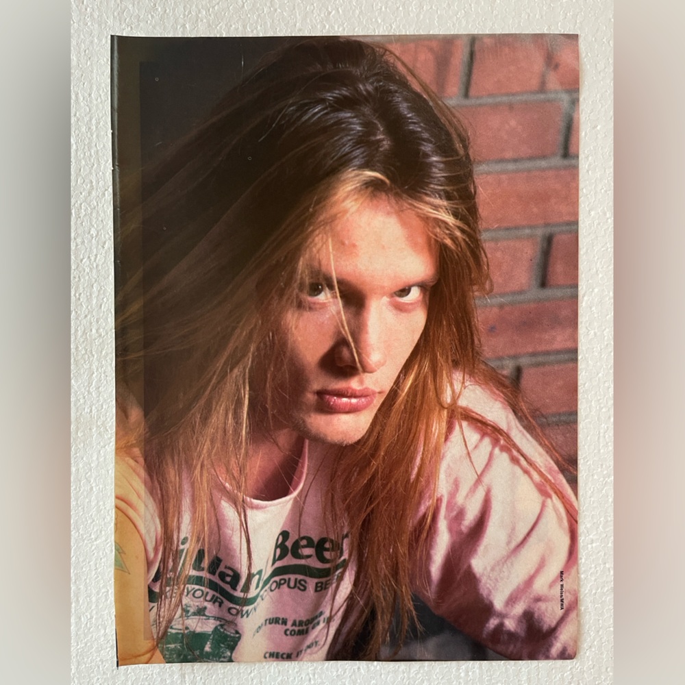 Sebastian Bach pinup